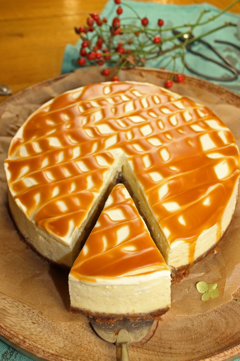 Ein Karamell-Apfel-Cheesecake und zwei Blog-Events - Maren Lubbe ...