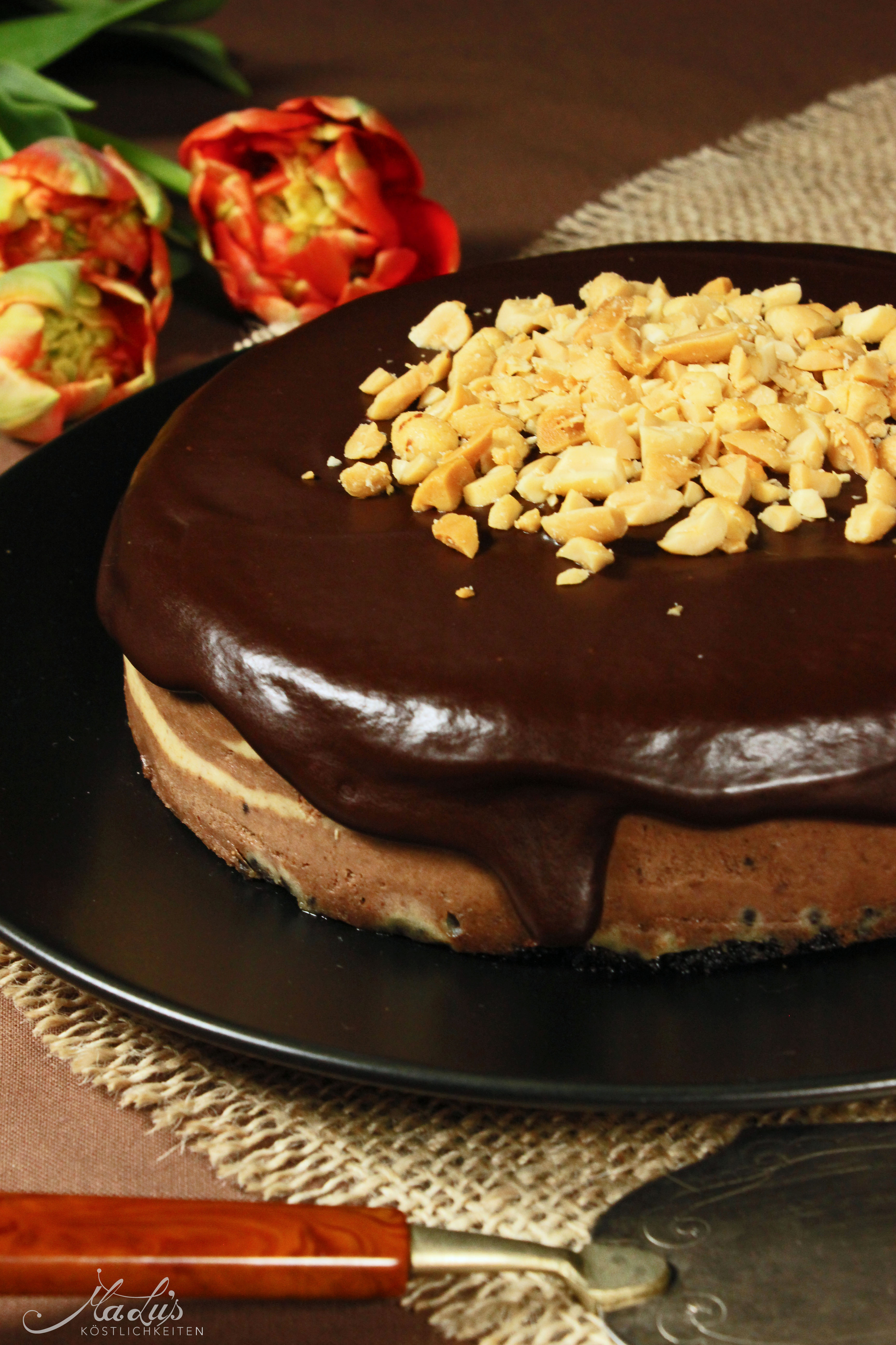 Chocolate-Peanutbutter Cheesecake