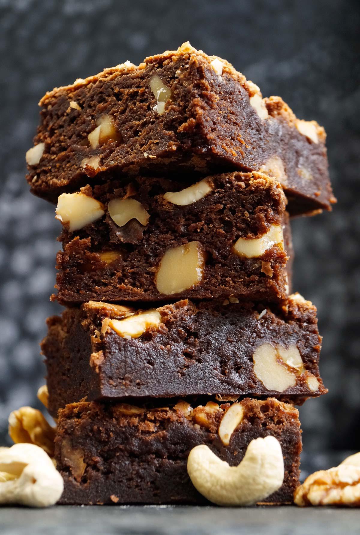 brownies-karamell-nuesse-caramel-nuts :: Caro in the kitchen
