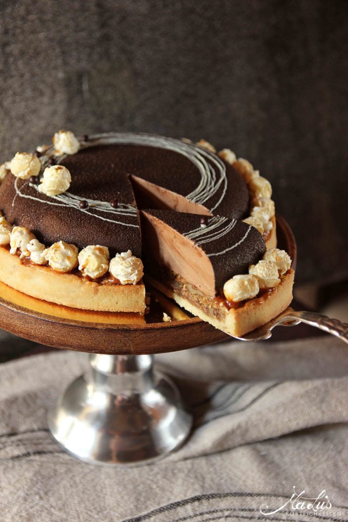 Schoko-Nuss Torte mit Popcorn - Maren Lubbe - Feine Köstlichkeiten