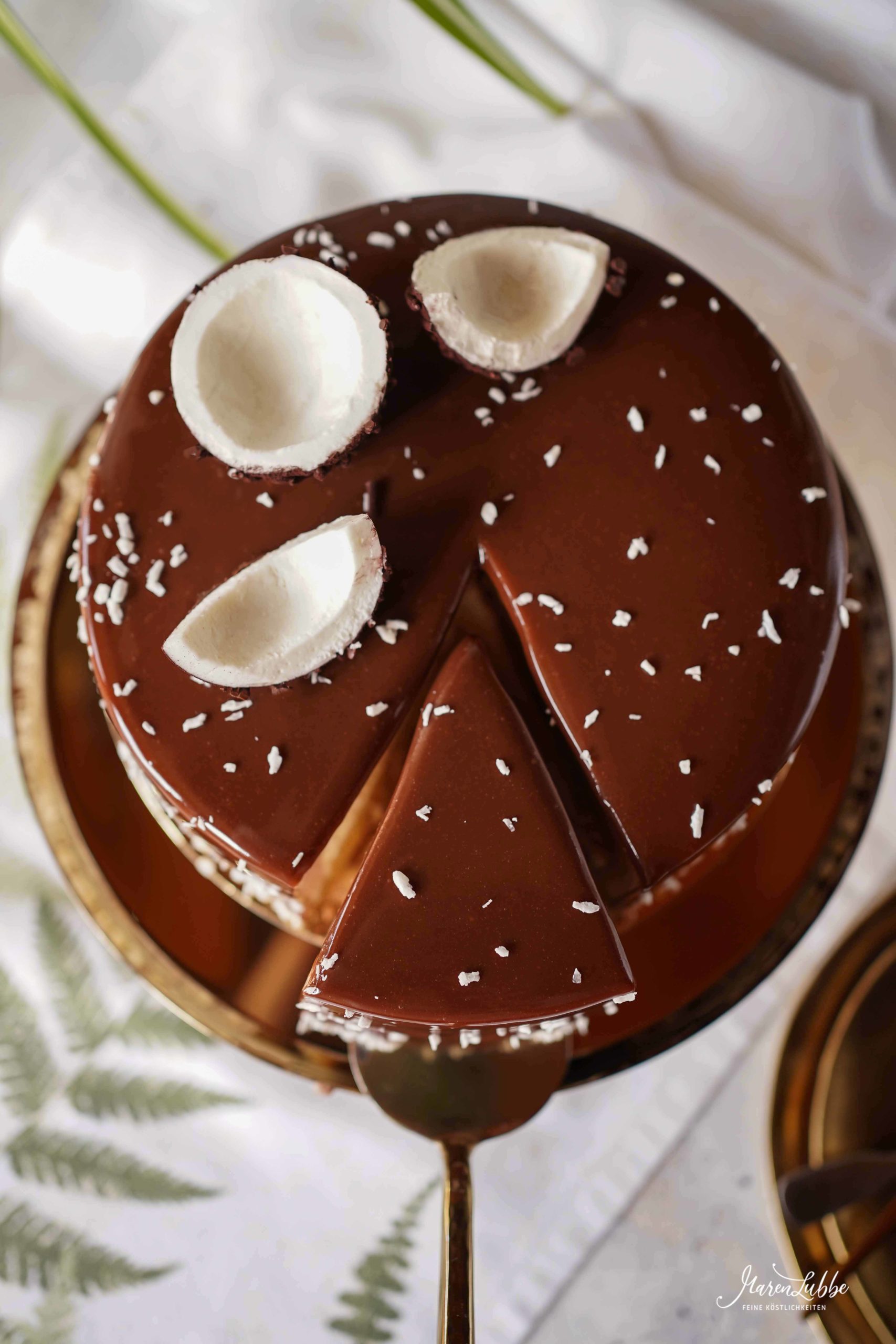 CARAÏBES - Kokos-Schokoladen Torte nach Yann Couvreur