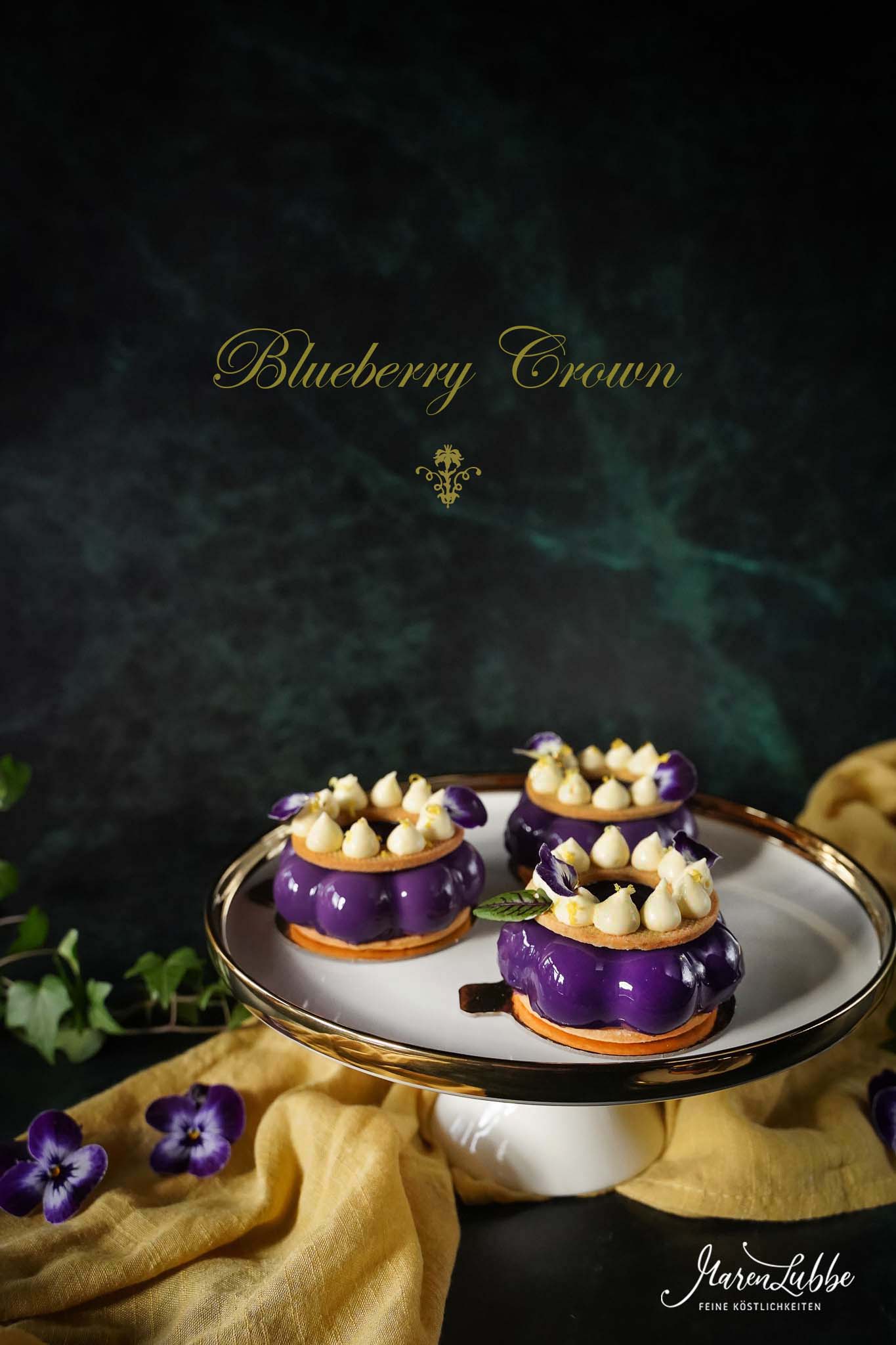 Blueberry Crown Törtchen