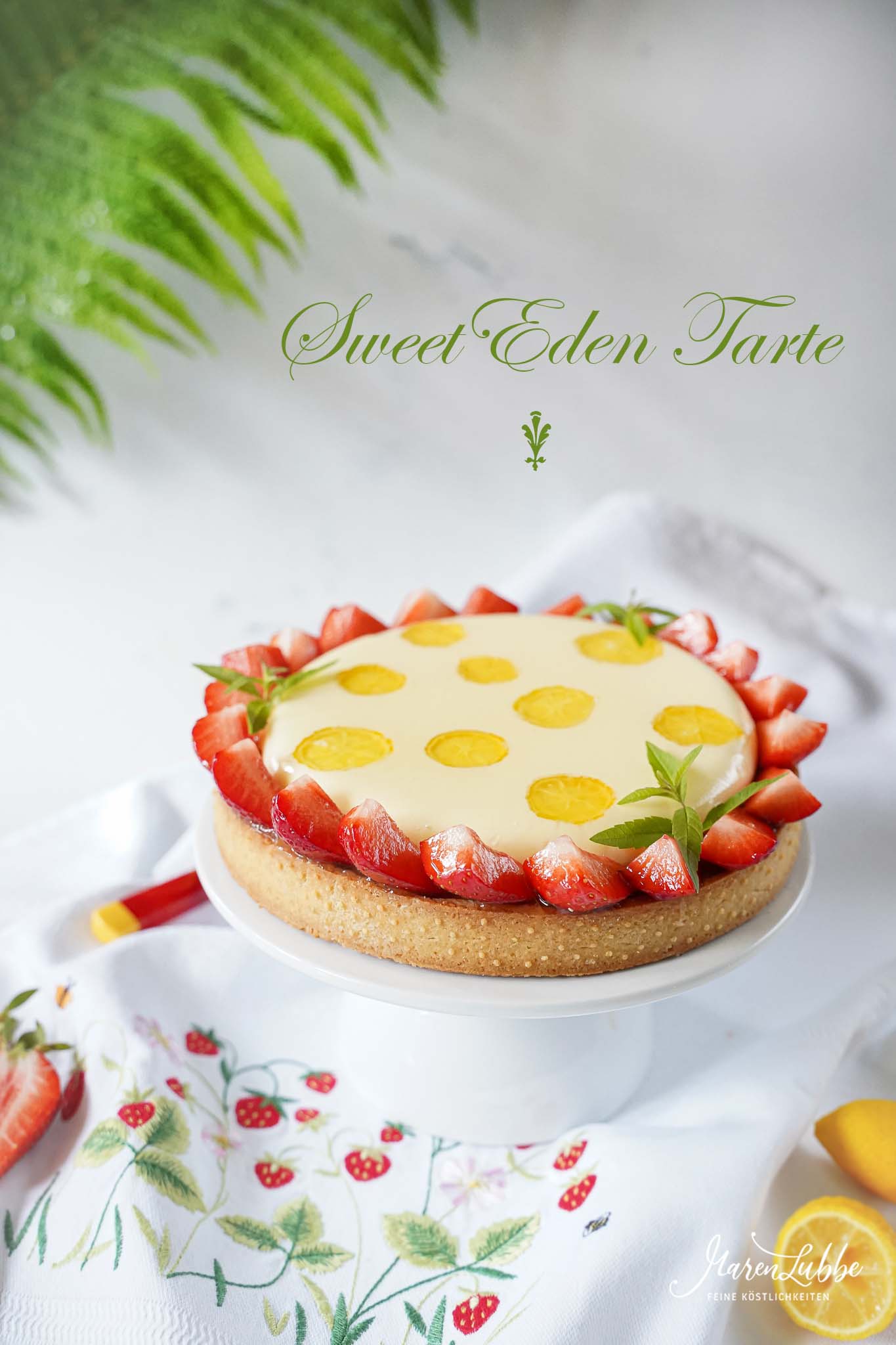 Sweet Eden Tarte - Zitrone ❤️ Erdbeere