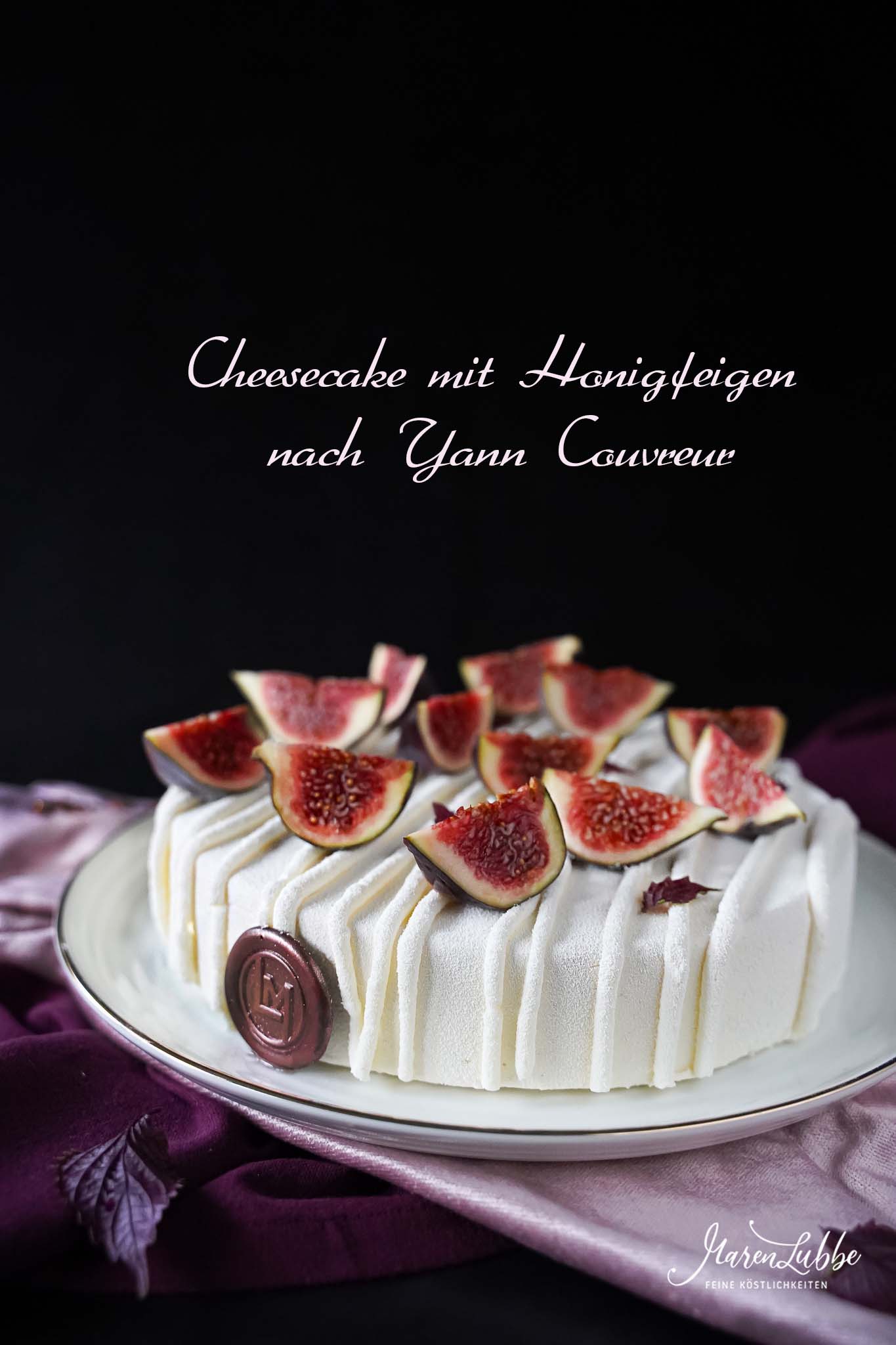 Cheesecake mit Honigfeigen nach Yann Couvreur