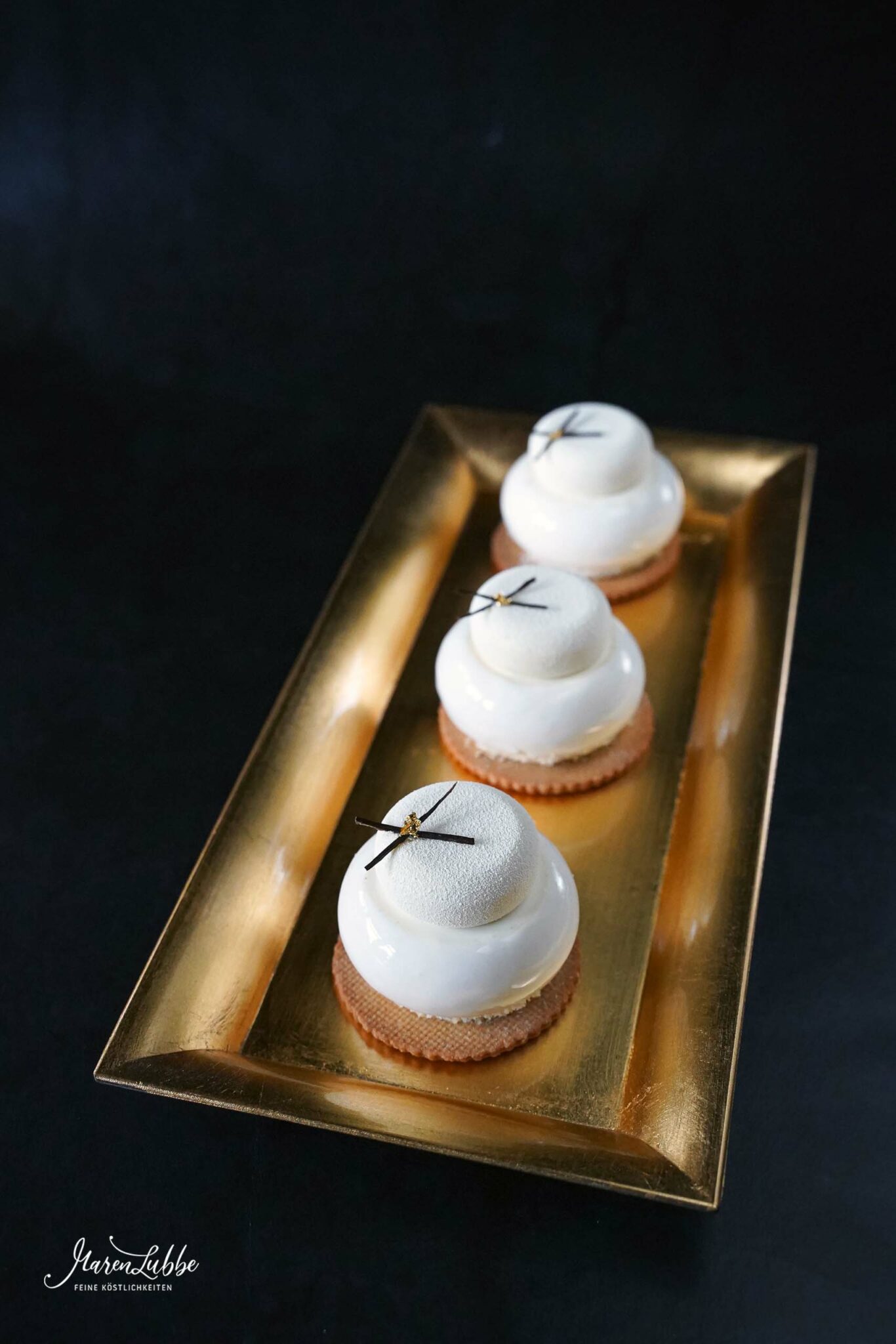 Vanille-Macadamia Törtchen - Maren Lubbe - Feine Köstlichkeiten