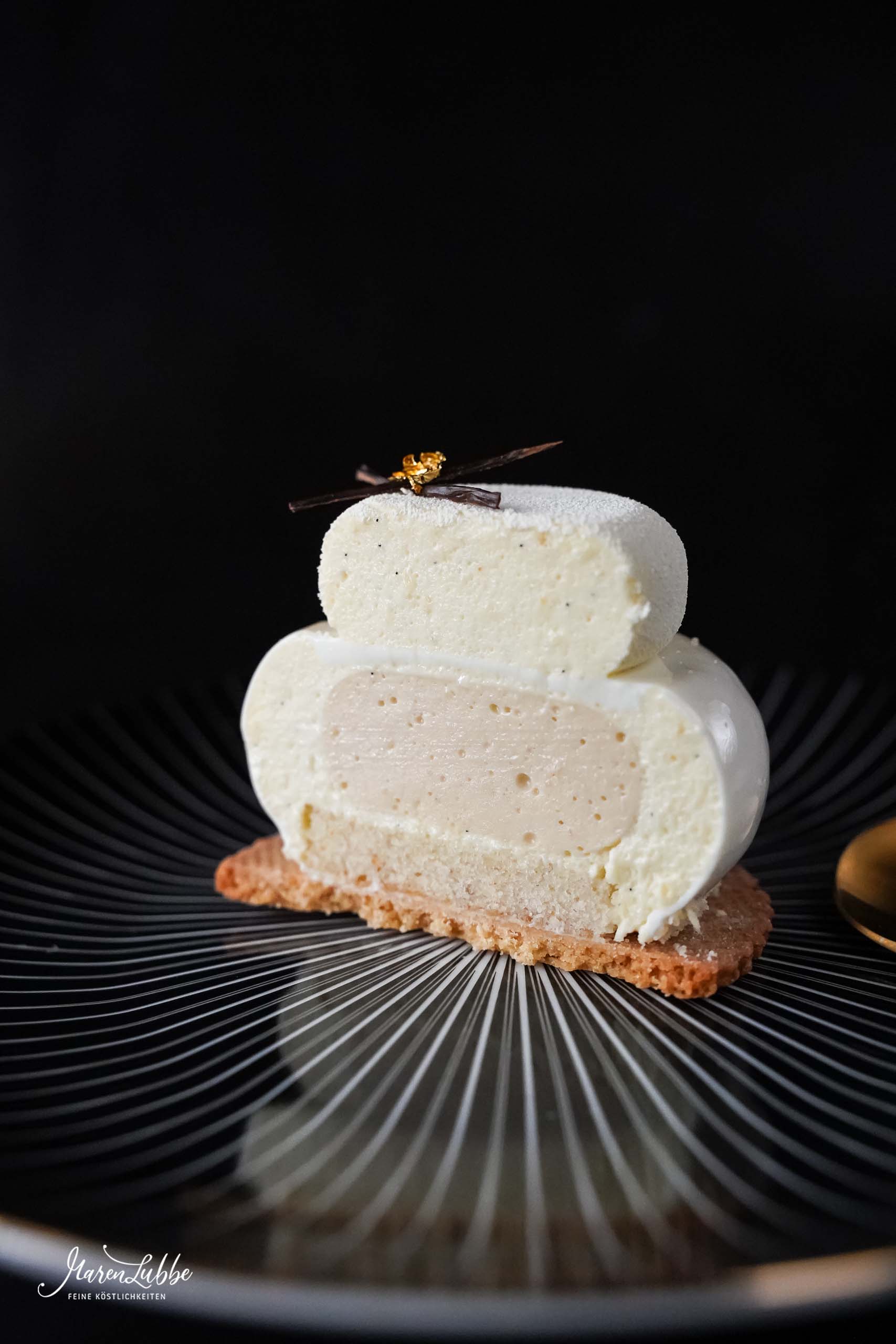 Vanille-Macadamia Törtchen mit Ahornsirup