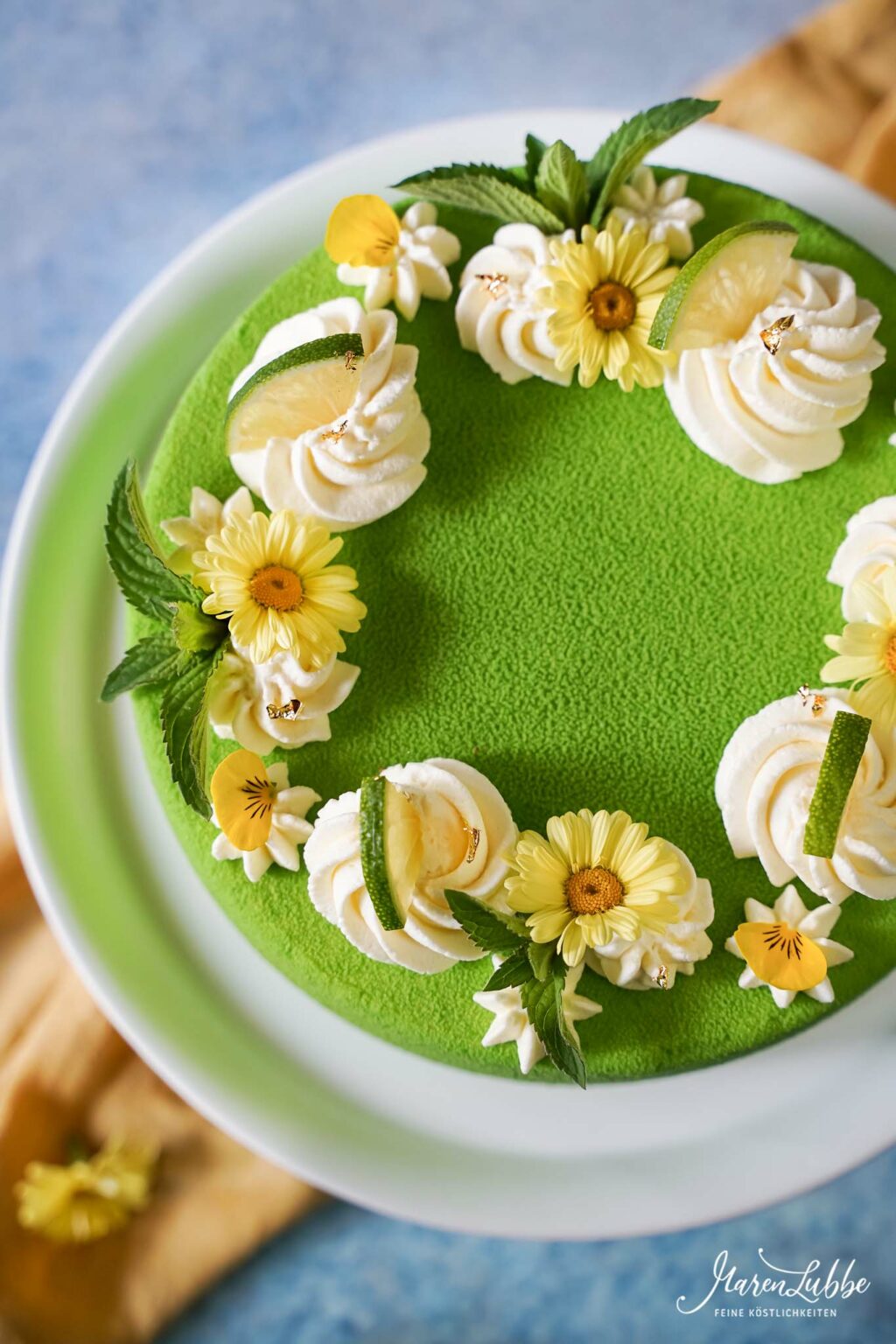 Saftige Limettentorte mit Mango &amp; Minze - Maren Lubbe - Feine ...