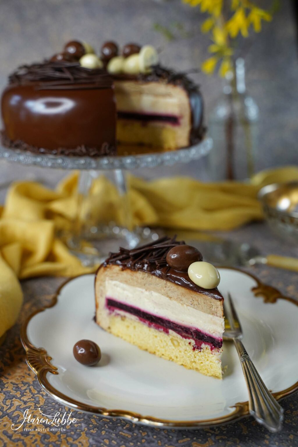 Ostertorte mit Kaffee &amp; Eierlikör - Maren Lubbe - Feine Köstlichkeiten
