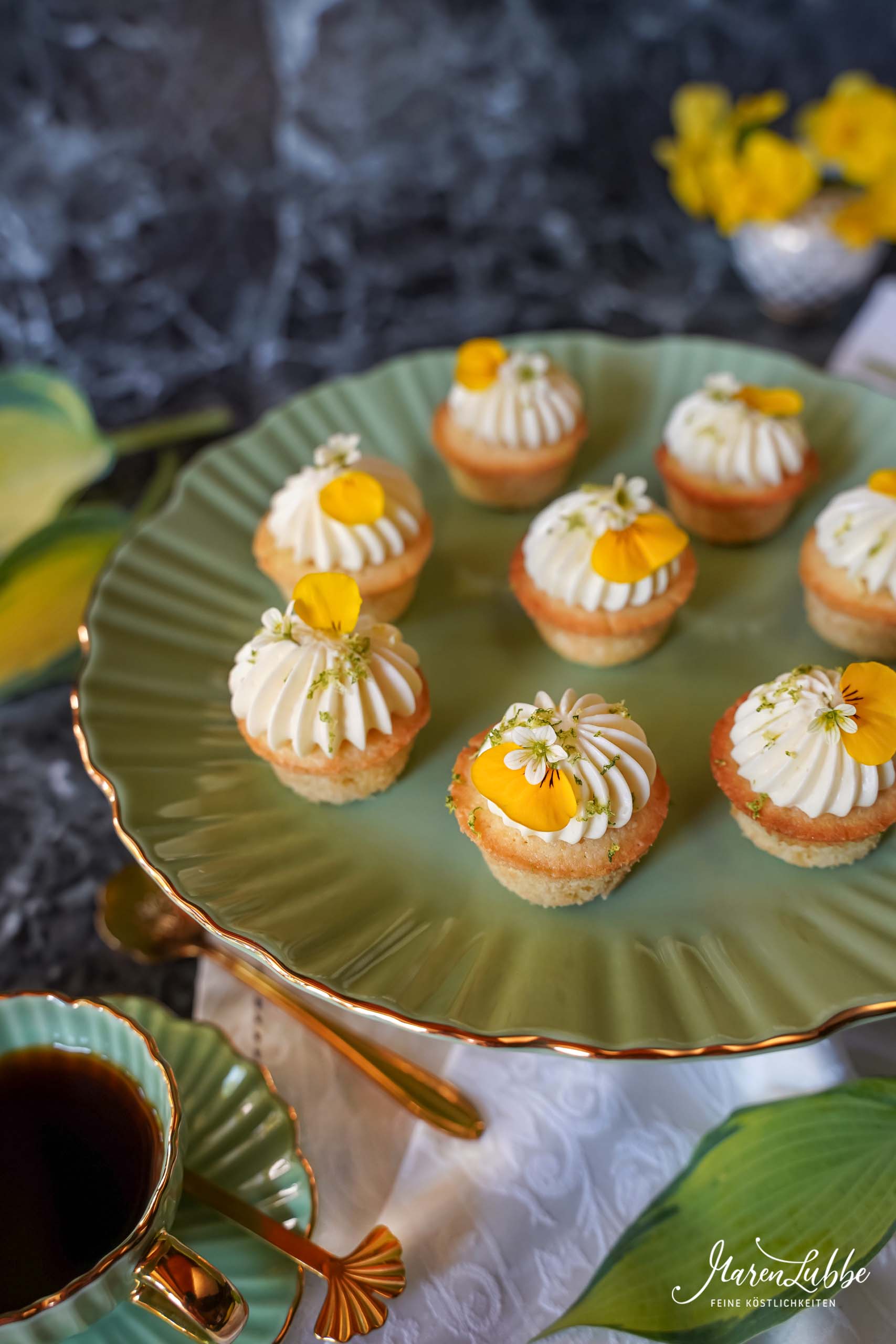 Minicupcakes mit Zitrone & Limette