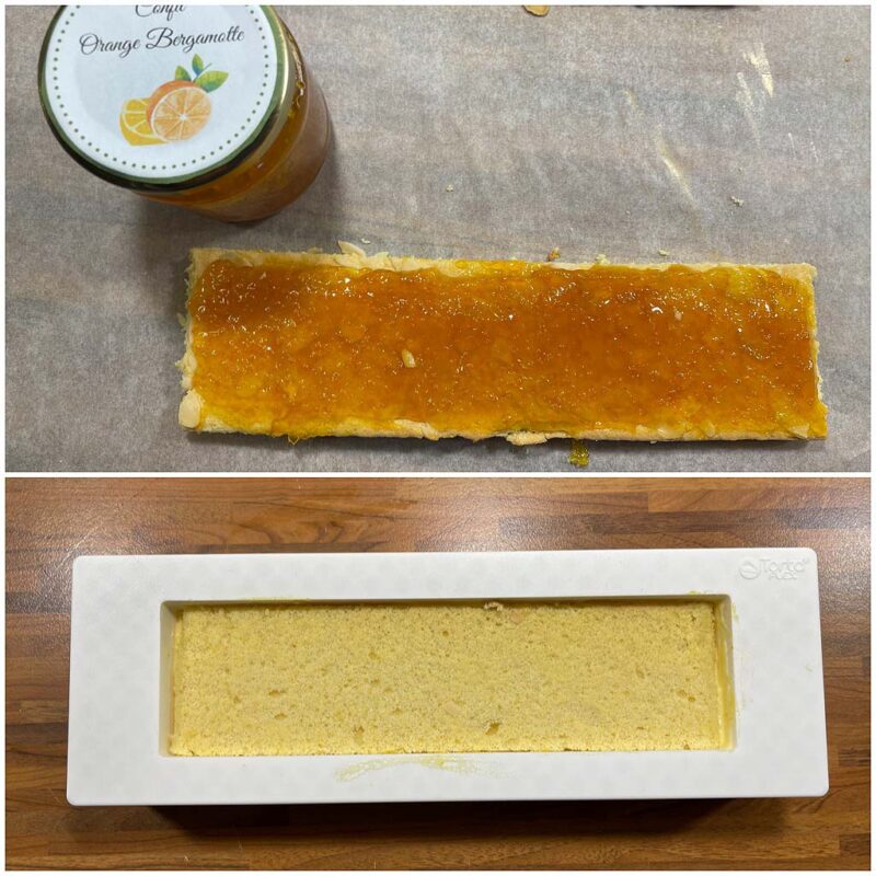 Sahnige Orangen-Karamell Bûche - Maren Lubbe - Feine Köstlichkeiten