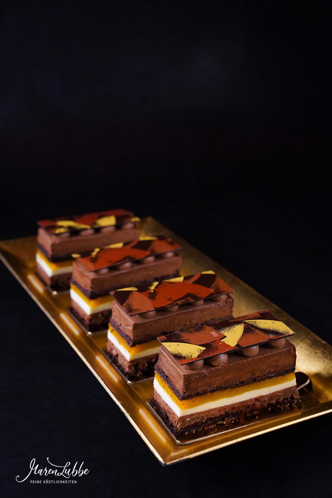 Schokoladenschnitten &amp;quot;Manila&amp;quot; - Maren Lubbe - Feine Köstlichkeiten