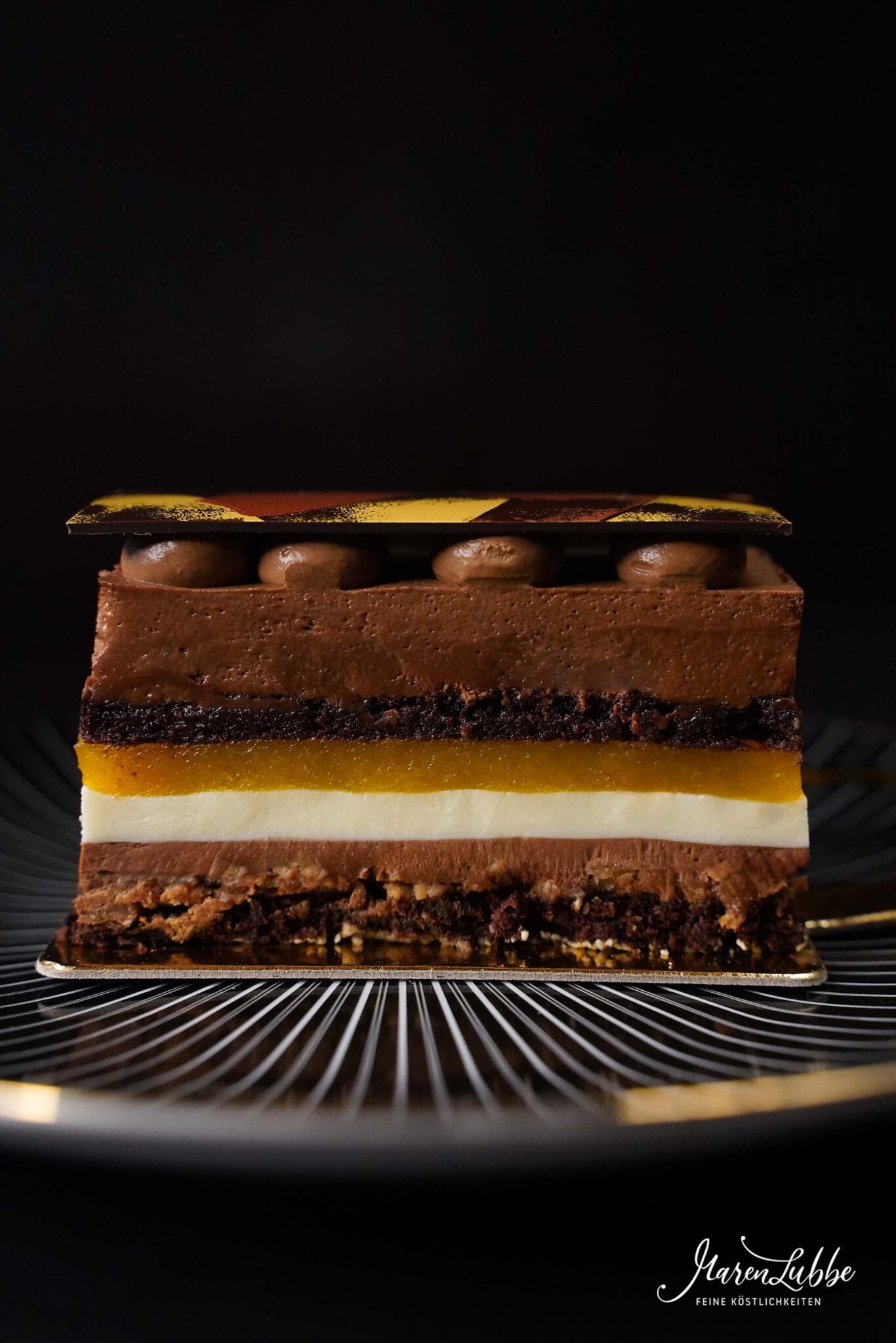 Schokoladenschnitten &amp;quot;Manila&amp;quot; - Maren Lubbe - Feine Köstlichkeiten