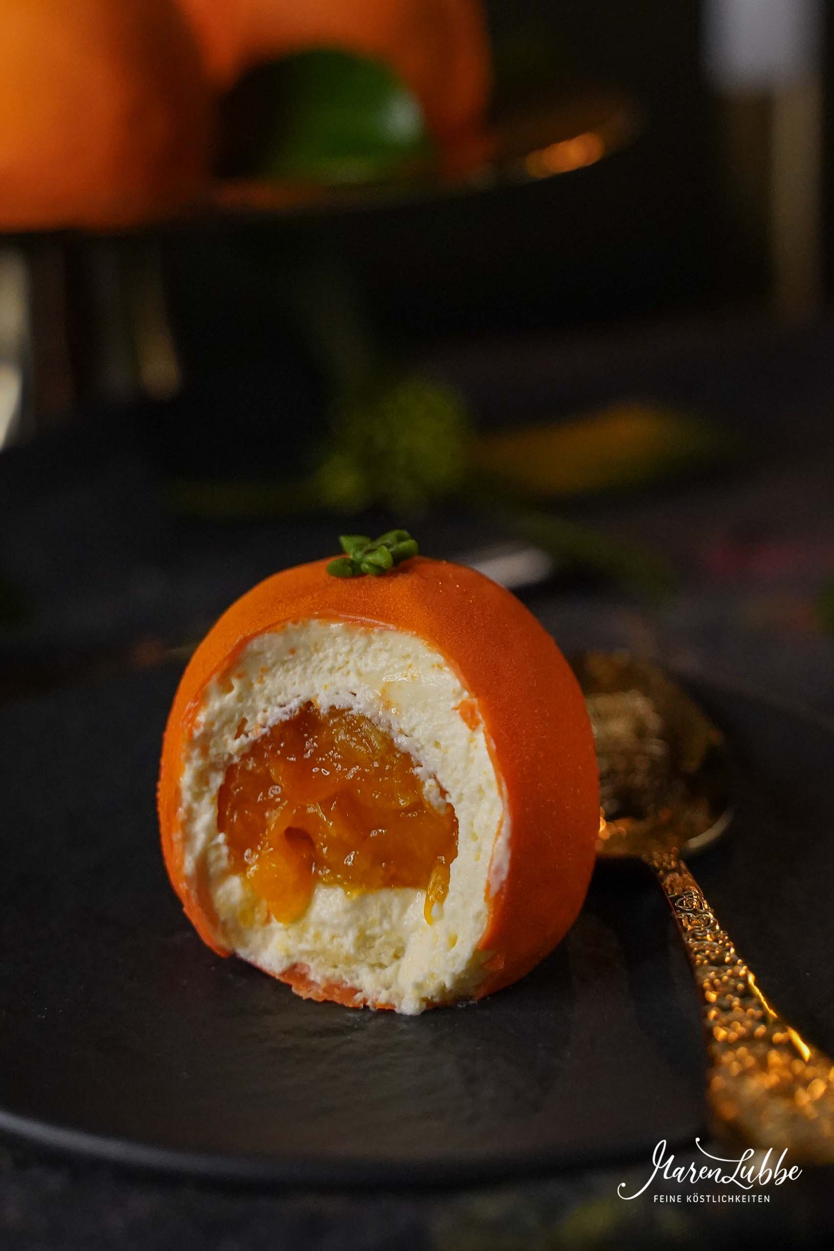 Desserttörtchen "Mandarine"