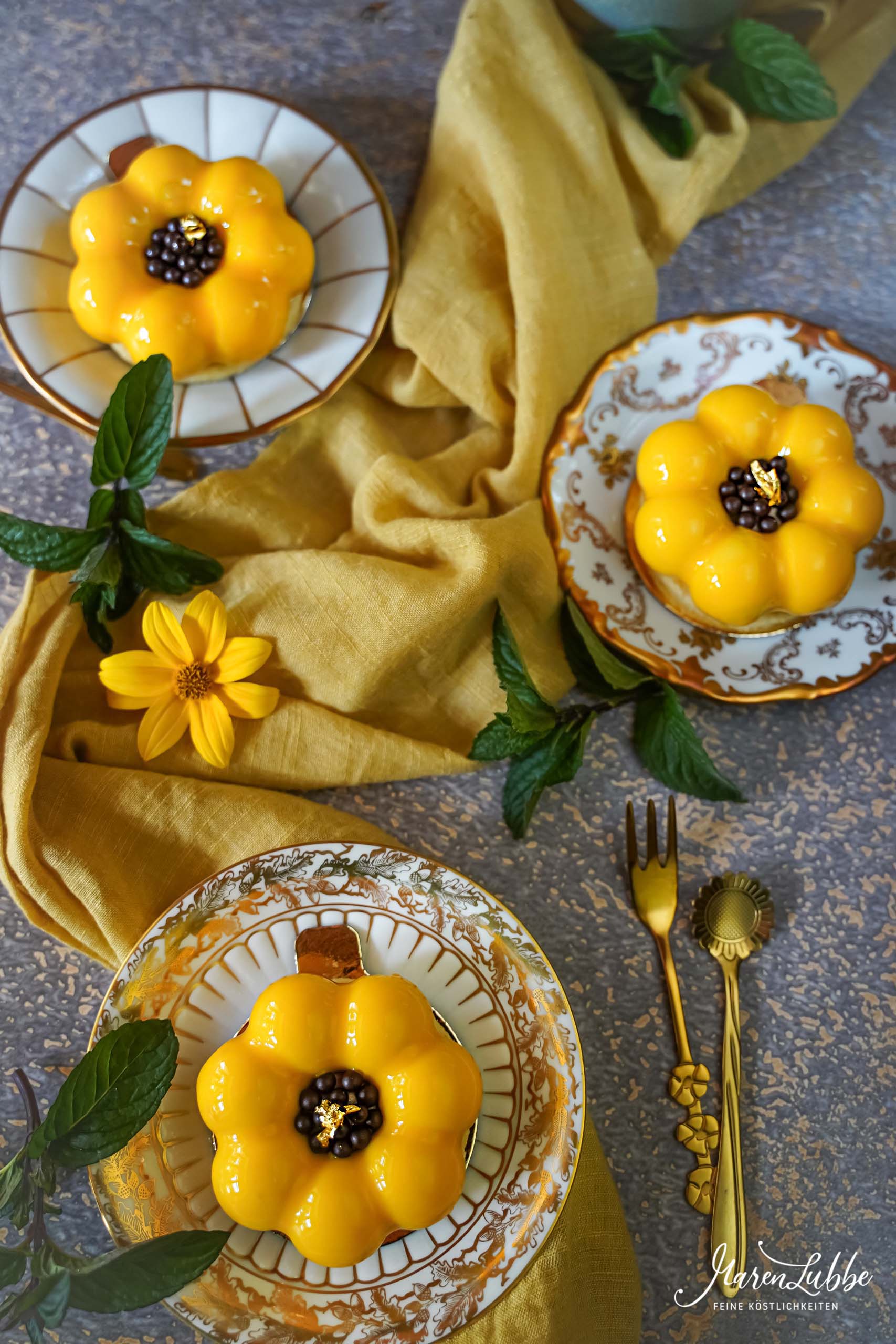 Sunflower Törtchen