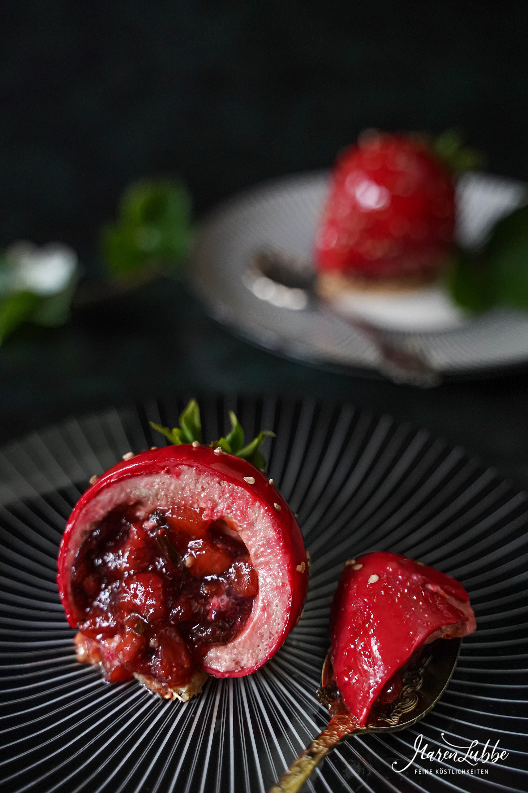 Desserttörtchen - Die Erdbeere