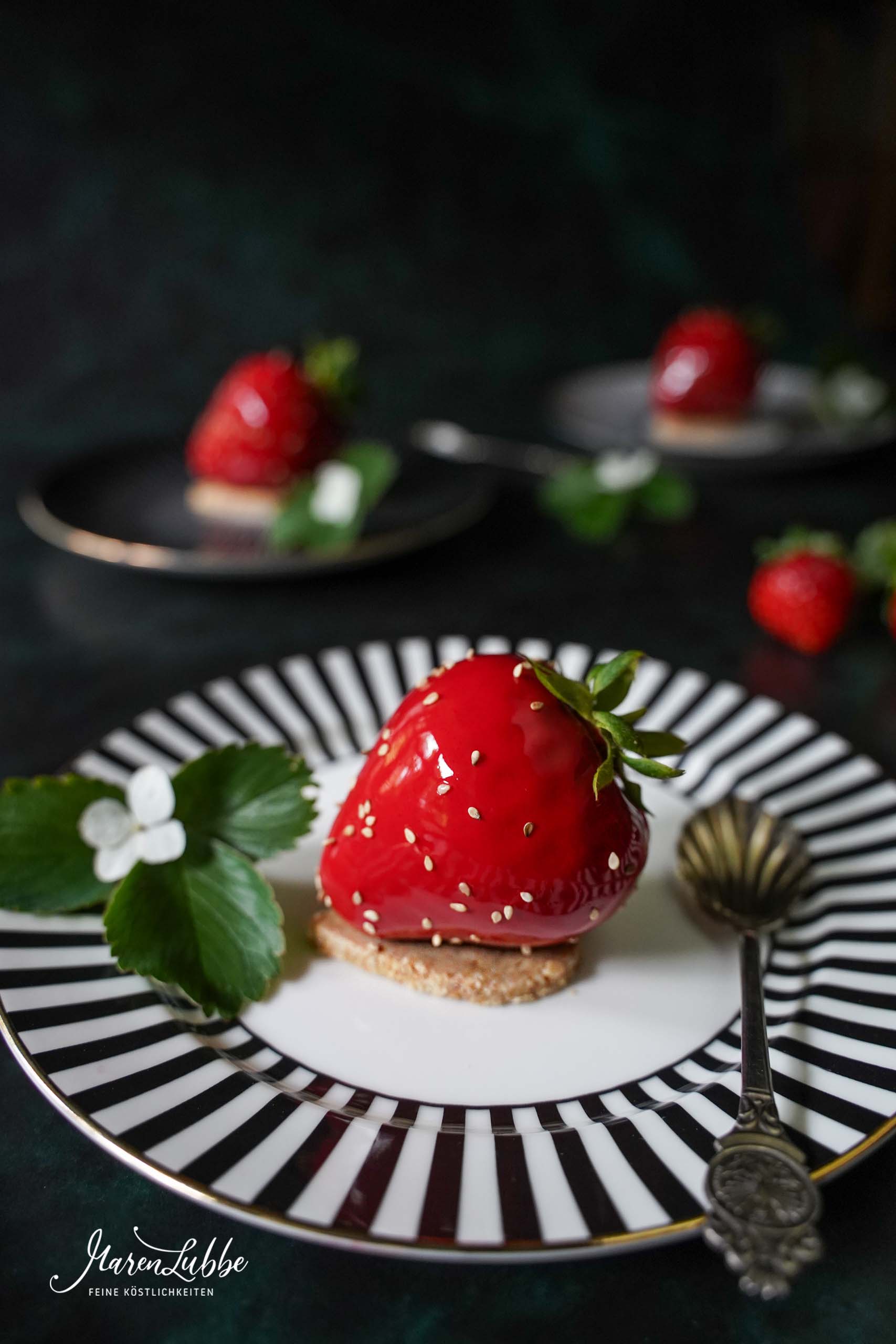 Desserttörtchen - Die Erdbeere