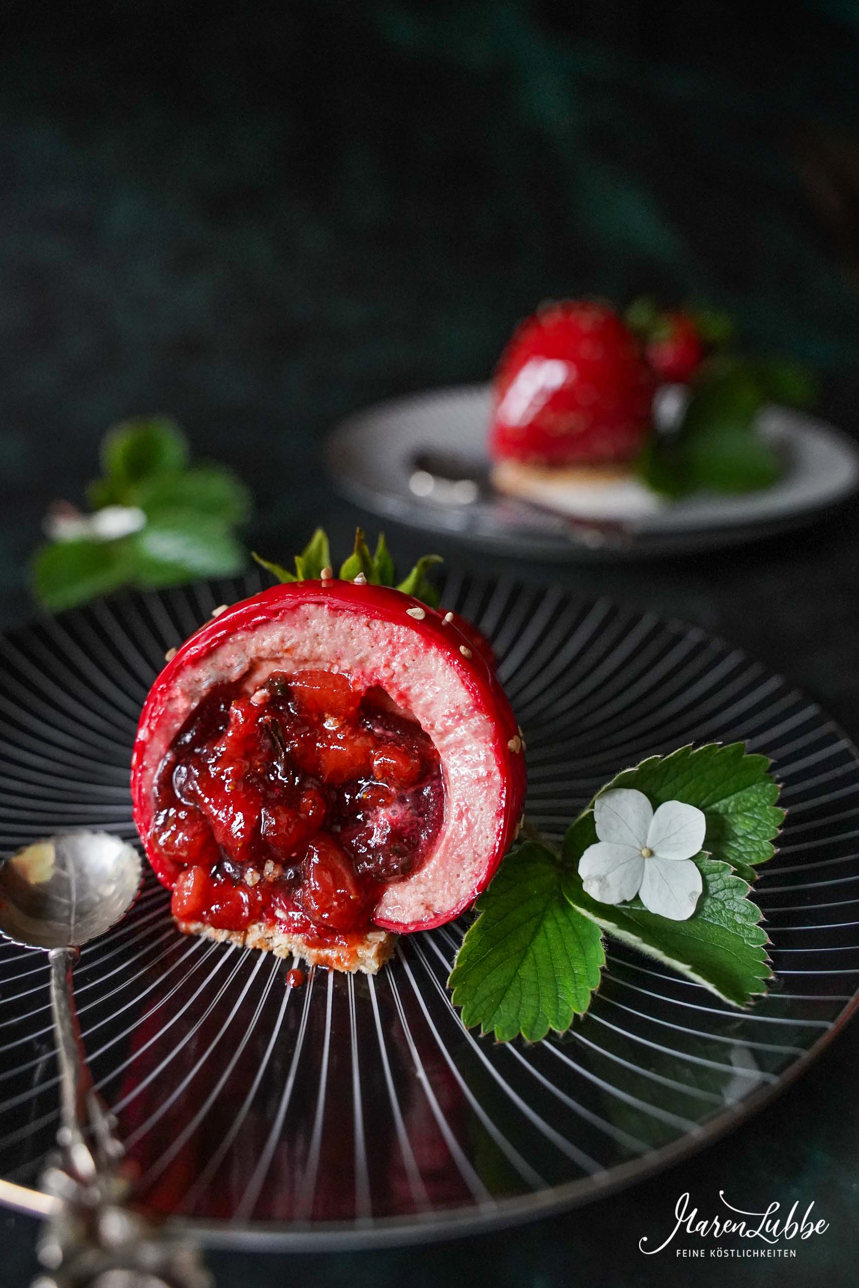 Desserttörtchen - Die Erdbeere