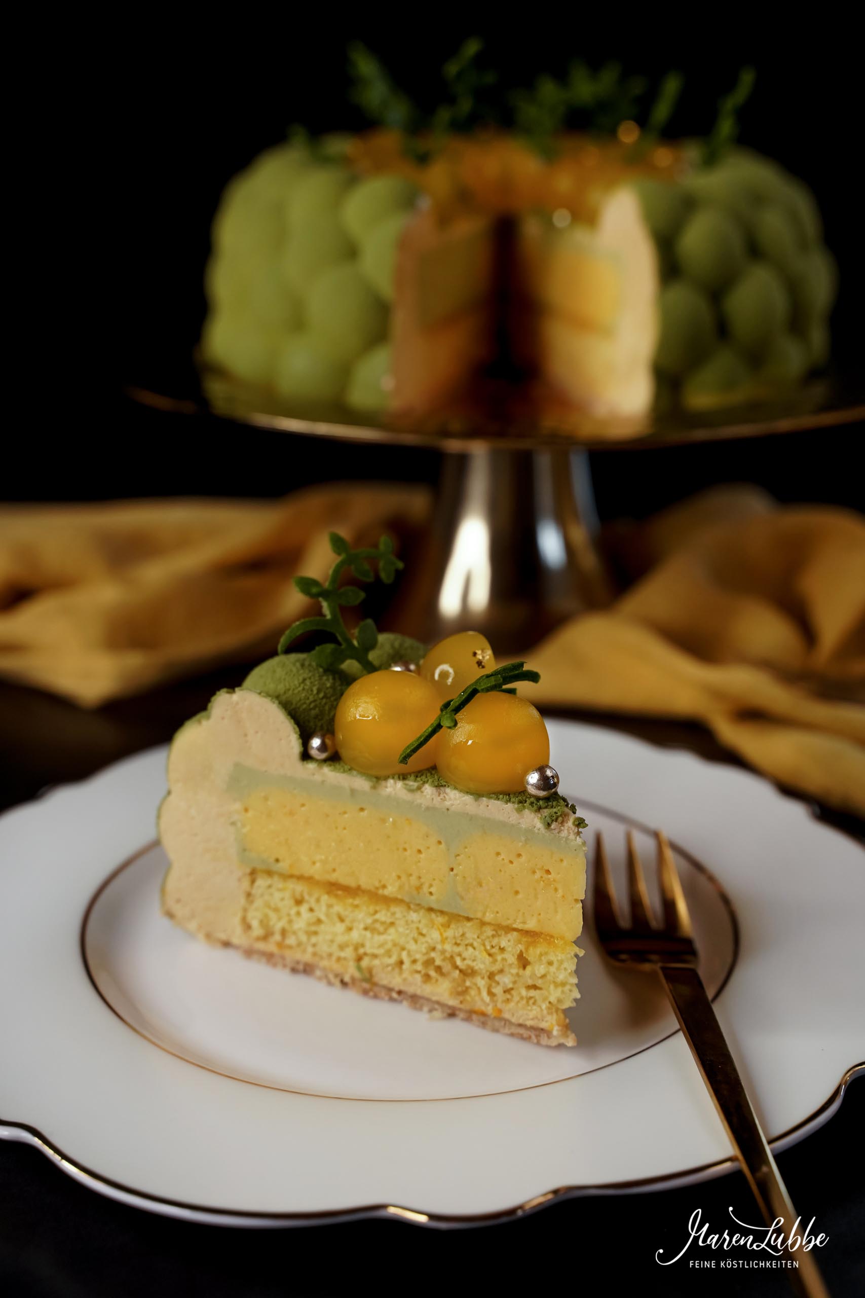 Jade d'Or Torte - Karamell | Matcha | Kalamansi