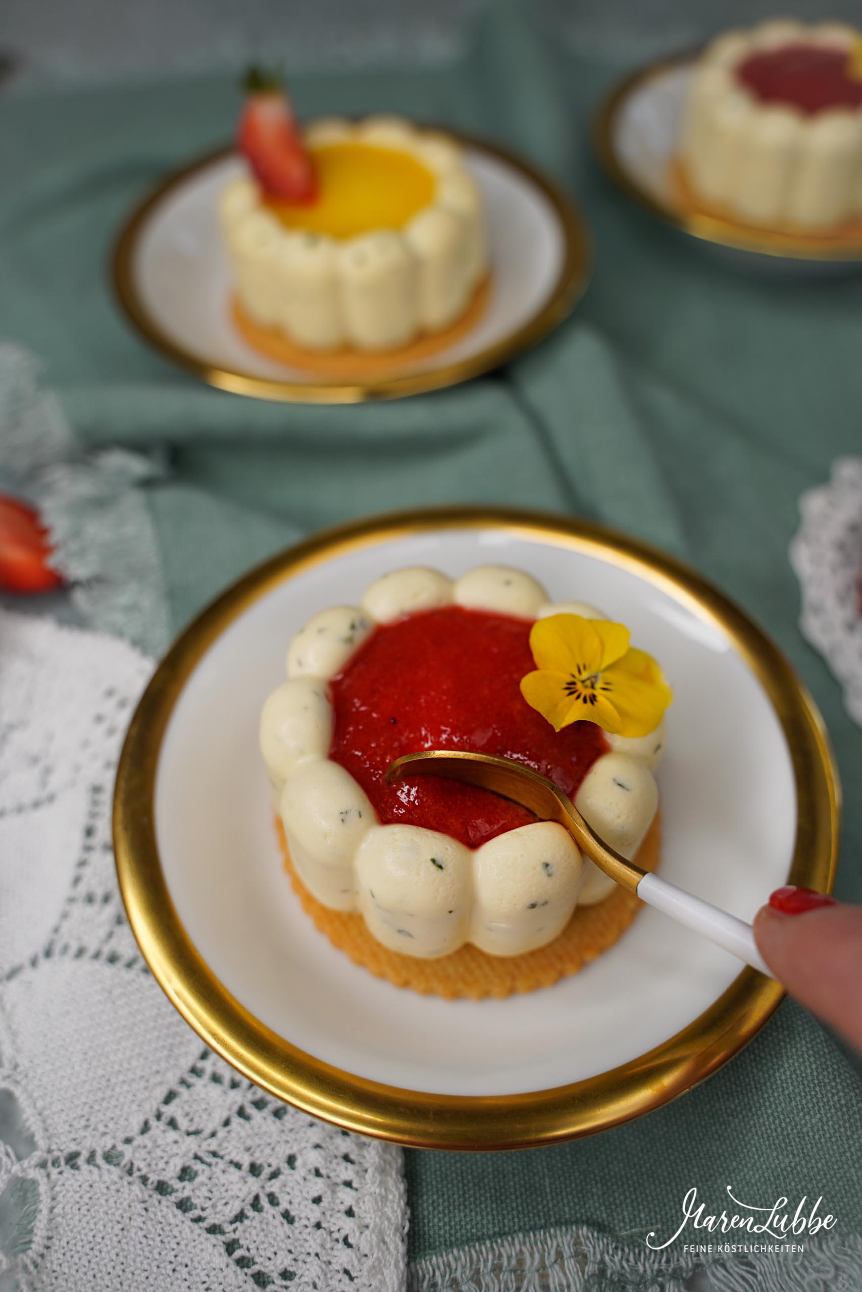 "Fleur de Ricotta" – Desserttörtchen