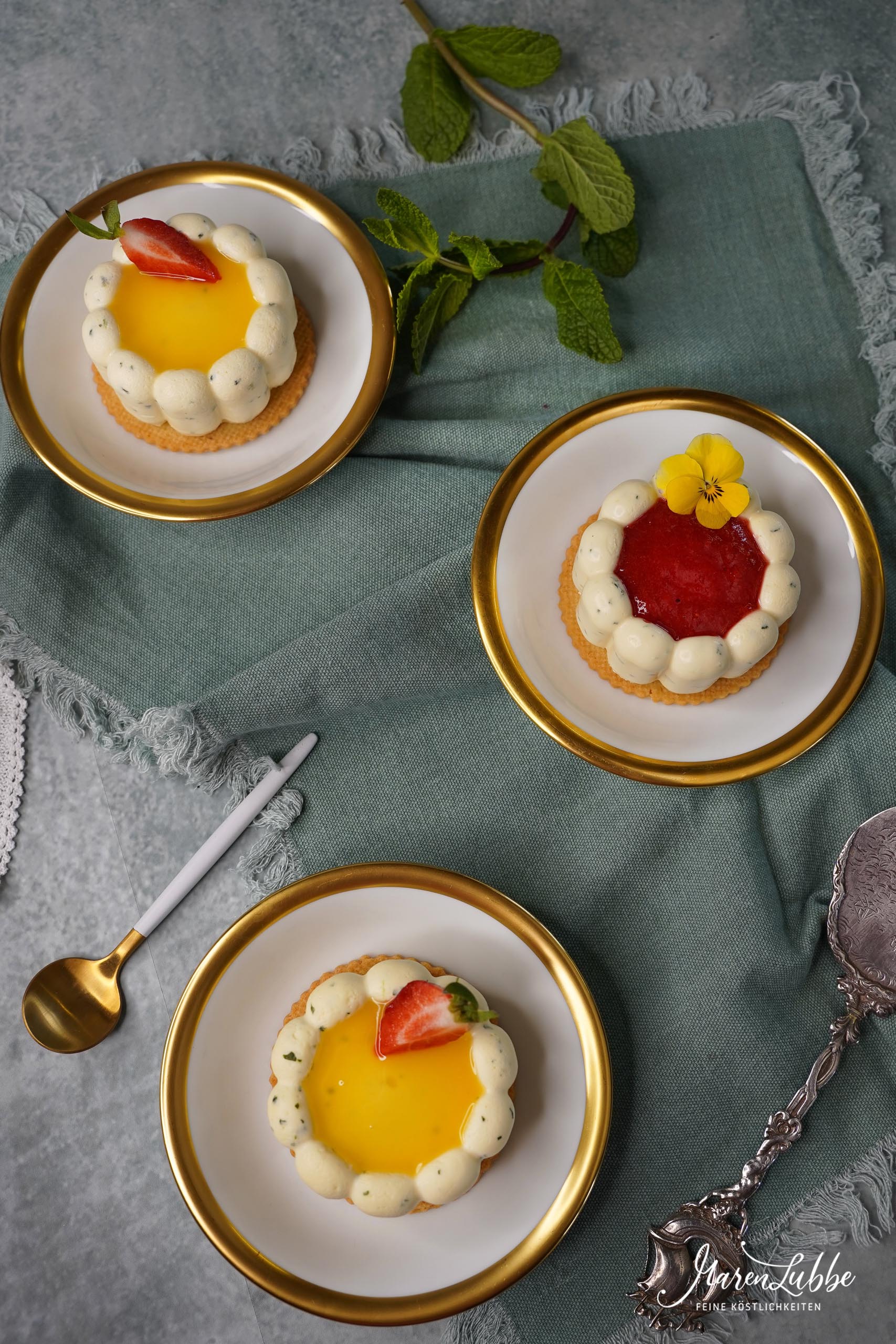 "Fleur de Ricotta" – Desserttörtchen