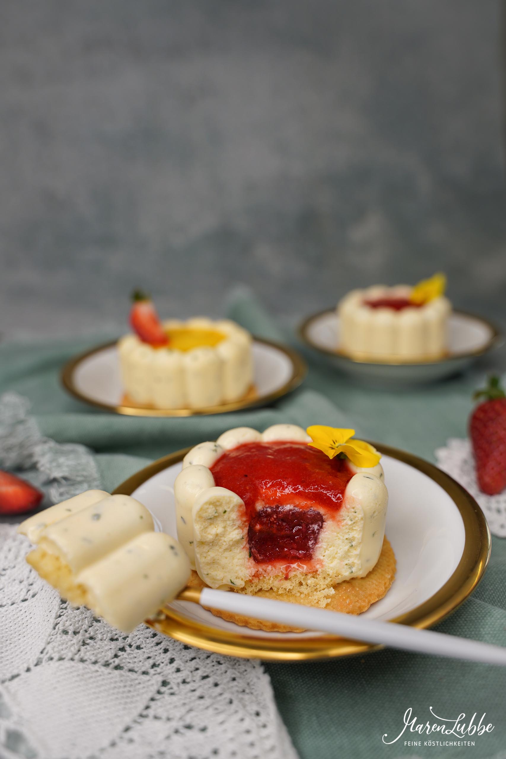 "Fleur de Ricotta" – Desserttörtchen