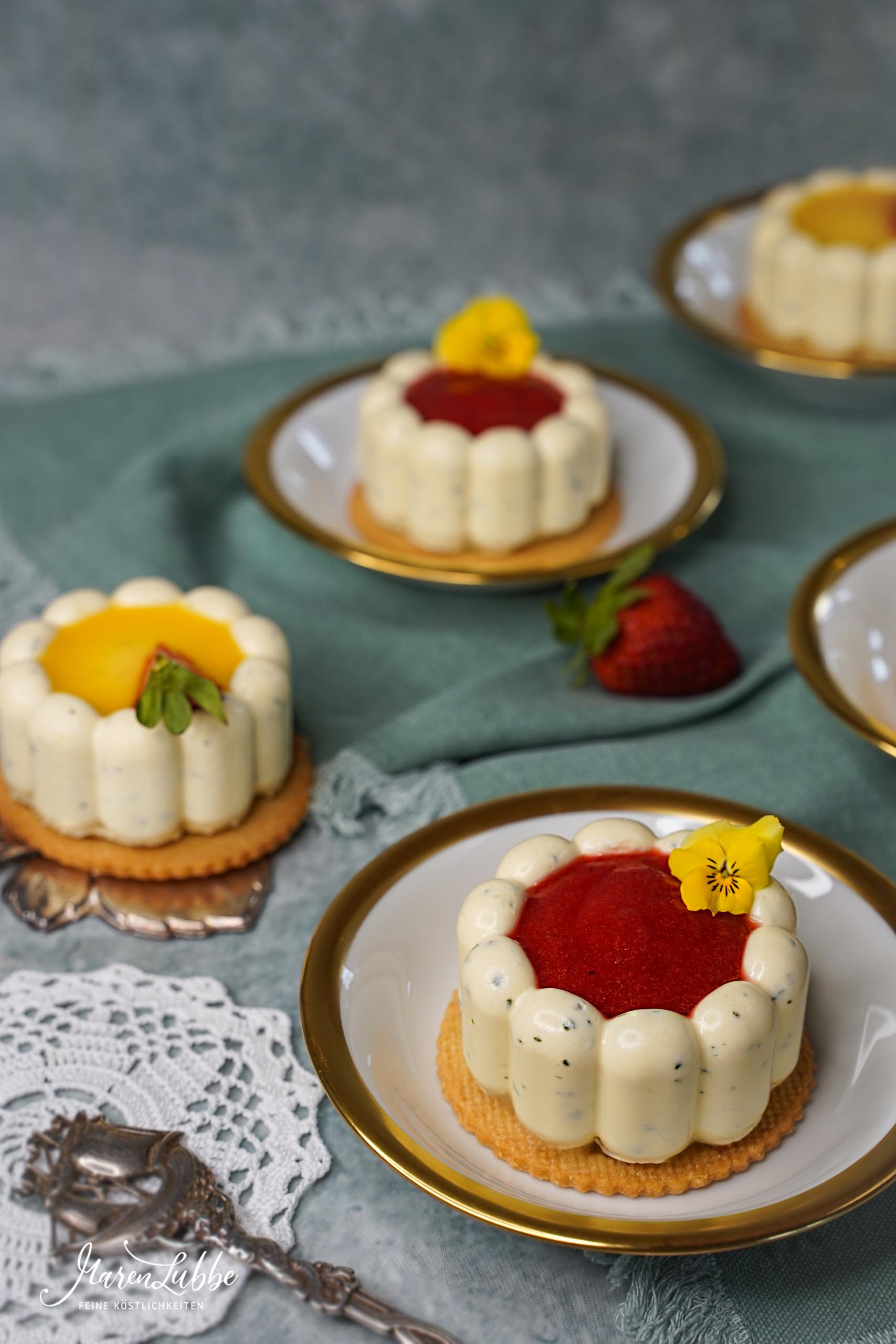 "Fleur de Ricotta" – Desserttörtchen
